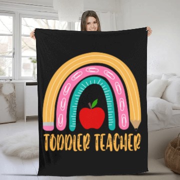 Discover Toddler Teacher Fleece Blankets