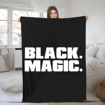 Discover black magic 05 Fleece Blankets