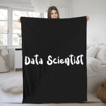 Discover Data Scientist - Science Fleece Blankets