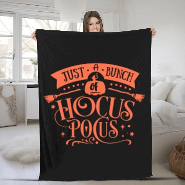 Discover Hocus Pocus halloween Fleece Blankets
