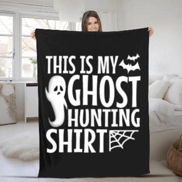Discover This is my ghost hunting Fleece Blankets