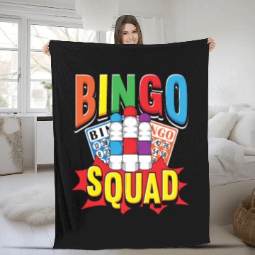 Discover Bingo Squad Fleece Blankets