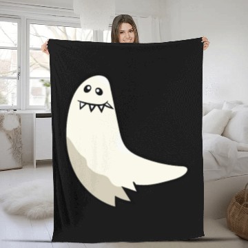 Discover devil shadow Fleece Blankets