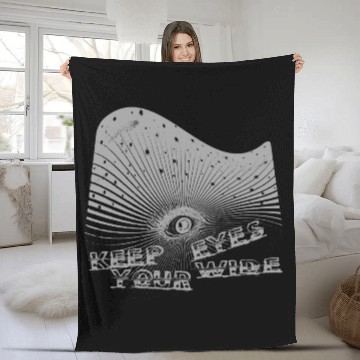 Discover Eyes Wide Winter Come 2 The Light Grey Fleece Blankets