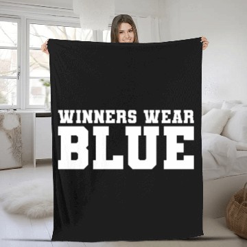 Discover High School Musical EJ Winners Wear Blue Tank Fleece Blankets