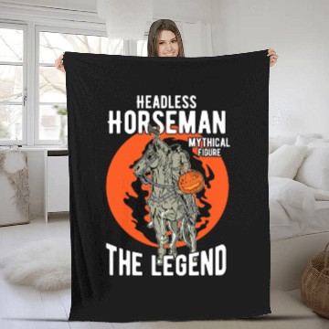 Discover Headless Horseman Halloween Fleece Blankets, Halloween Party