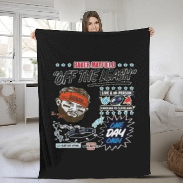 Discover Baker Mayfield Essential Fleece Blankets