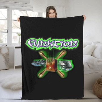 Discover FUNKTION Band from Los Angeles Ca Rap Rock Funk Fleece Blankets