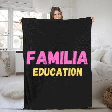 Discover FAMILIA EDUCATION Fleece Blankets