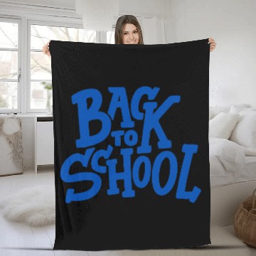 Discover back to school Fleece Blankets