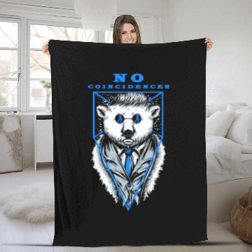 Discover banda -Gangster bear Fleece Blankets