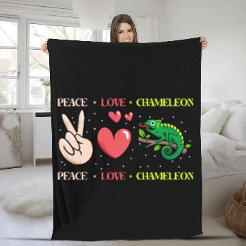 Discover Chameleon Fleece Blankets