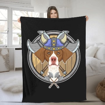 Discover Brittany I Valhalla I Viking Fleece Blankets