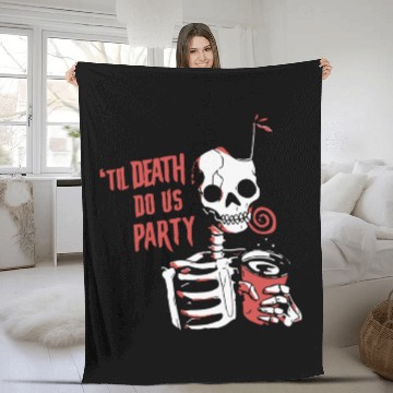 Discover Til Death Do Us Party Fleece Blankets