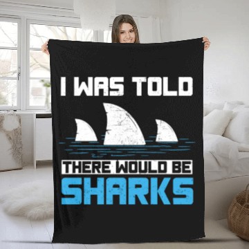 Discover Feeling Jawesome, Shark, Sharks Fleece Blankets