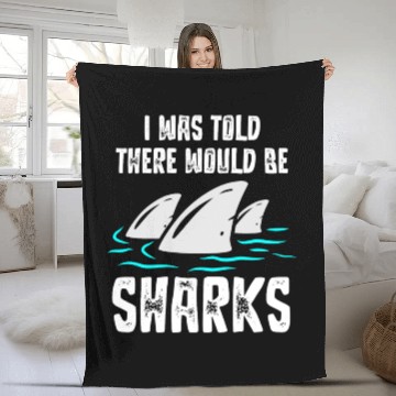Discover Feeling Jawesome, Shark, Sharks Fleece Blankets