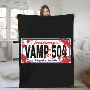 Discover Vamp 504 Louisiana Vampire's Paradise Fleece Blankets