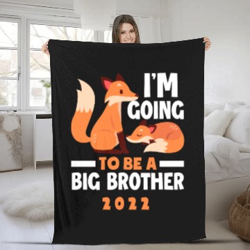 Discover Fox Brother Siblings Offspring 2022 Fleece Blankets
