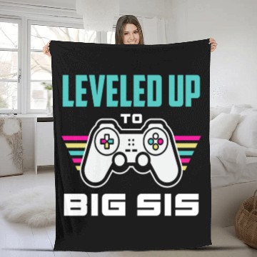 Discover Gamer Video Games Sister Fleece Blankets