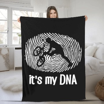 Discover It's My DNA Cycling Fleece Blankets