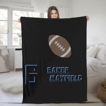 Discover Baker Mayfield Fleece Blankets