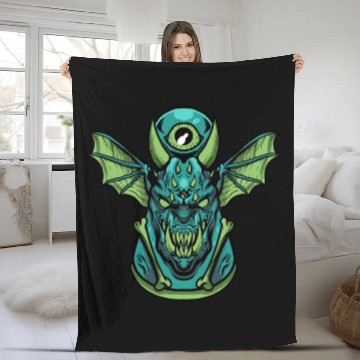 Discover Devil Board Game Fleece Blankets