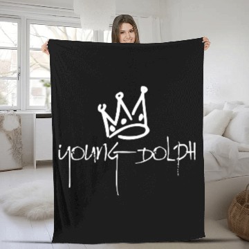 Discover Hip Hop Wild Logo Fleece Blankets
