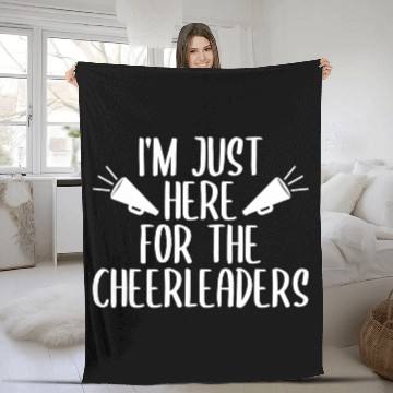 Discover Cheer Mom & Dad Fleece Blankets