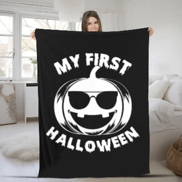 Discover Halloween Newborn Baby My First Halloween Fleece Blankets
