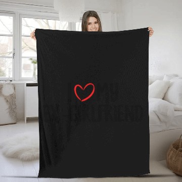 Discover I Love My Ex-Girlfriend Fleece Blankets