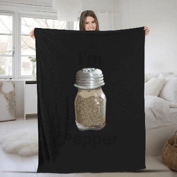 Discover I'm Pepper Fleece Blankets
