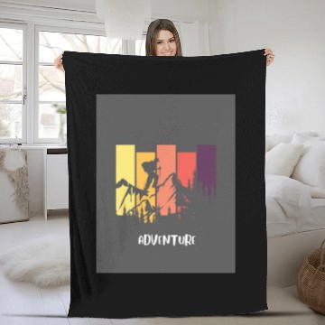 Discover grey colour Fleece Blankets