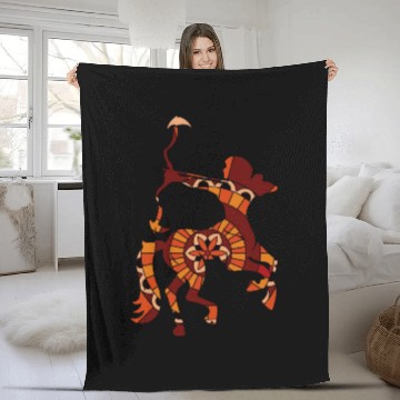 Discover Sagittarius Zodiac Fleece Blankets