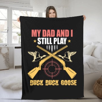 Discover Duck Hunt Duck Hunter Bird Hunting Duck Hunting Fleece Blankets