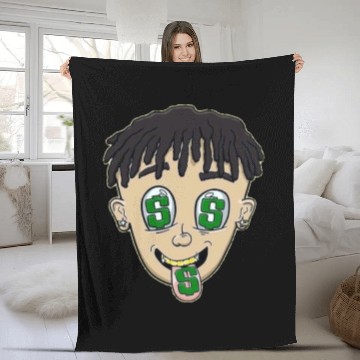 Discover Billie Boy Fleece Blankets