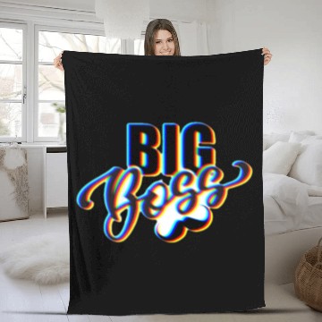 Discover THÉ BIG BOSS Fleece Blankets