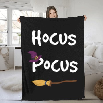 Discover Hocus Pocus Halloween Witch Fleece Blankets