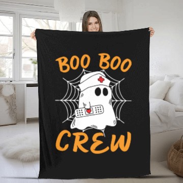Discover Halloween Costume - Boo Boo Crew Ghost Fleece Blankets