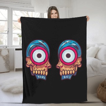 Discover Zombie Costume Fleece Blankets