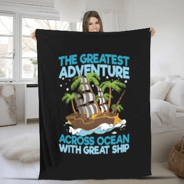 Discover The Greatest Adventure Across Ocean With Great Fleece Blankets