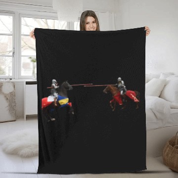 Discover Battle warriors design smarty fashion industry. Fleece Blankets