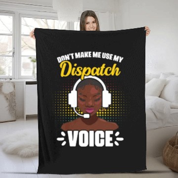 Discover Don't Make Me Use My Funny African American Fleece Blankets
