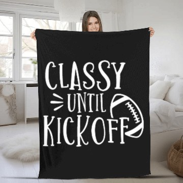 Discover Classy Until Kickoff College Football Southern Fleece Blankets