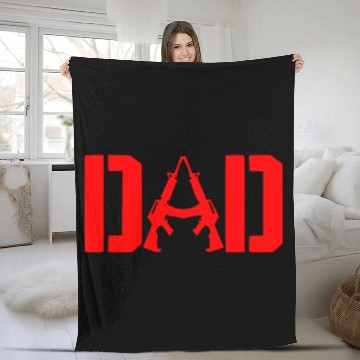 Discover 2A Dad ©WhiteTigerLLC.Com LIKE US ON FACEBOOK Fleece Blankets