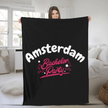 Discover Bachelor Party Fleece Blankets Amsterdam Pre Wedding
