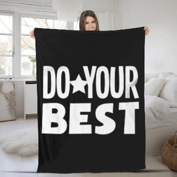 Discover Do your best teacher education Fleece Blankets