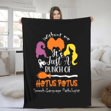 Discover It's Just a Bunch of Hocus Pocus Fleece Blankets, Fall Fleece Blankets