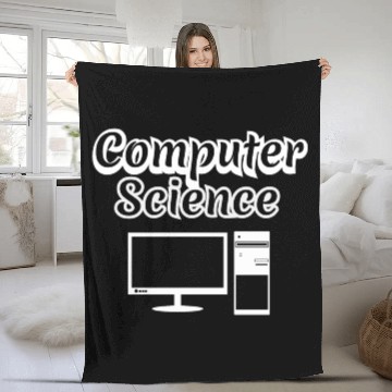 Discover computer science Fleece Blankets