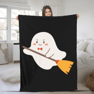 Discover Cute funny Malone ghost Fleece Blankets