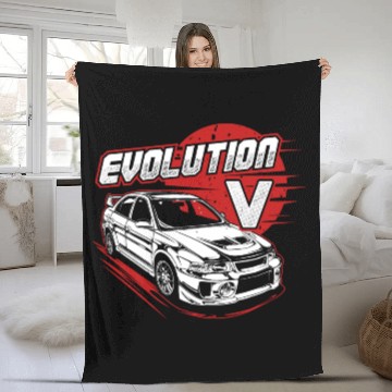 Discover Lancer Evolution V Fleece Blankets
